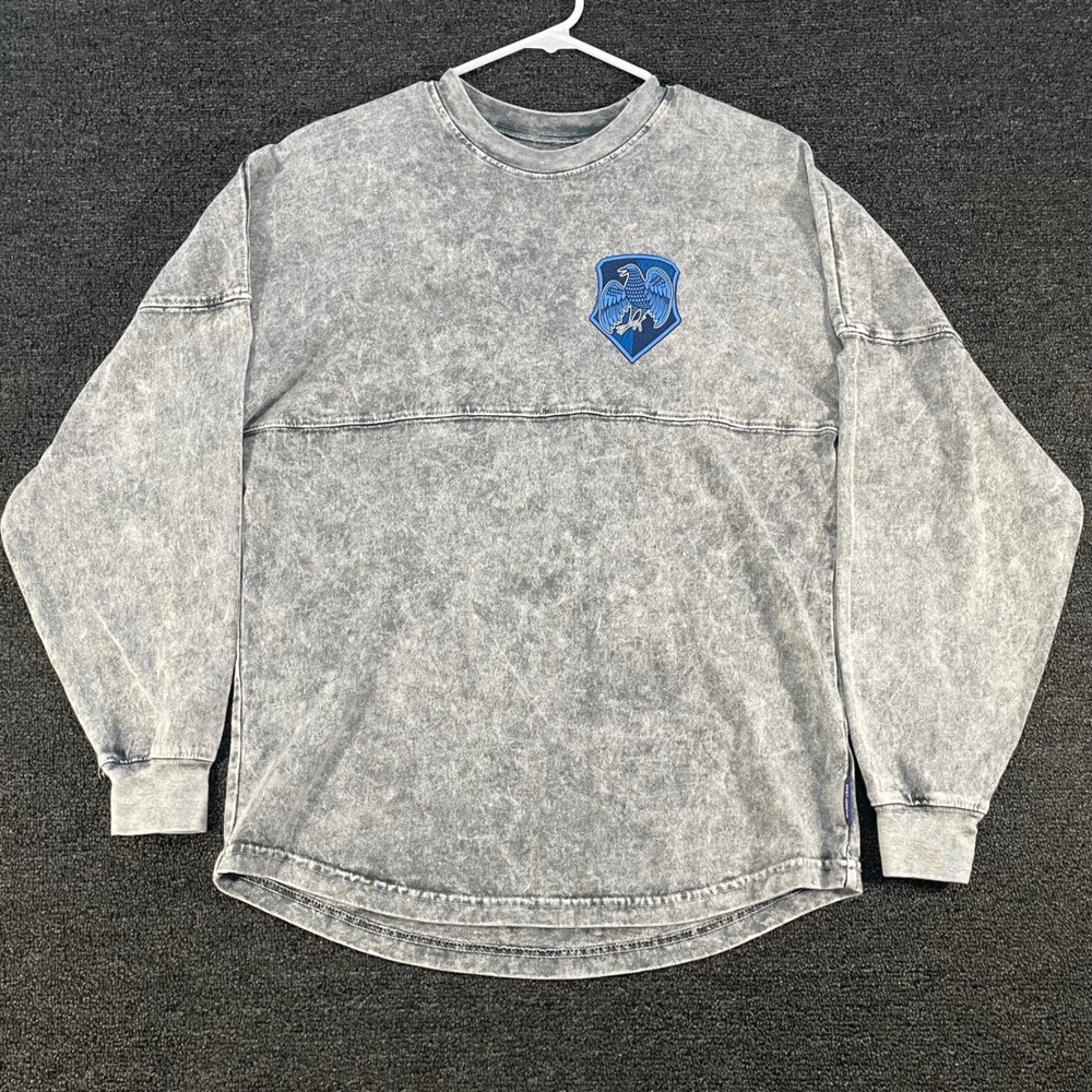 Spirit Jersey Harry Potter Ravenclaw XS Grey Acid Wash Excellent Long Sleeve